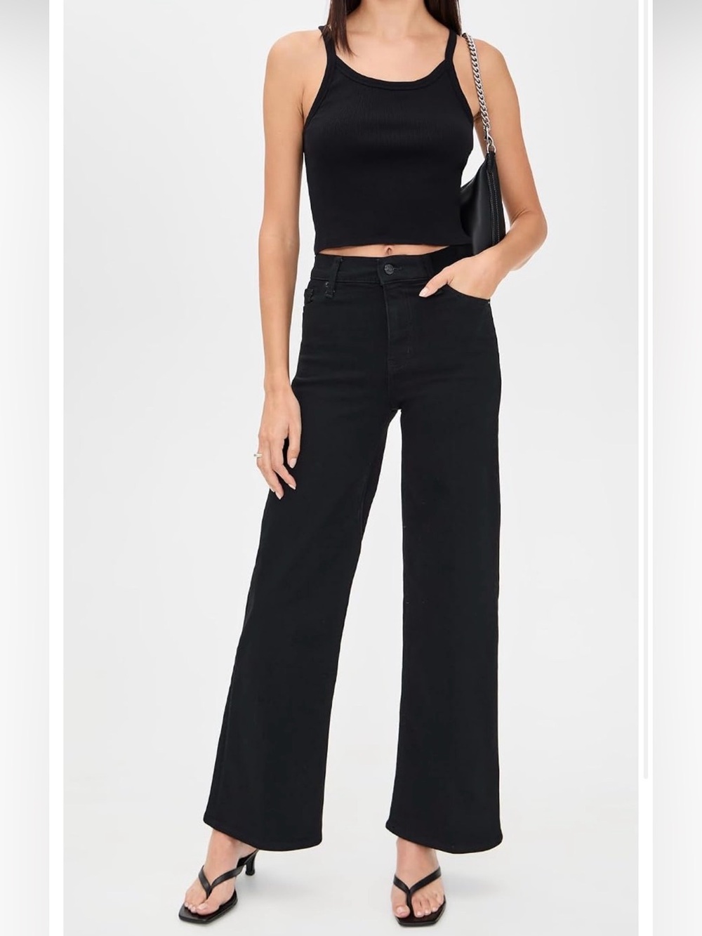FRAME Le Slim Palazzo Jeans